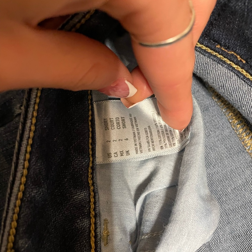 Size 2 american eagle short super stretch jean - Picture 5 of 5